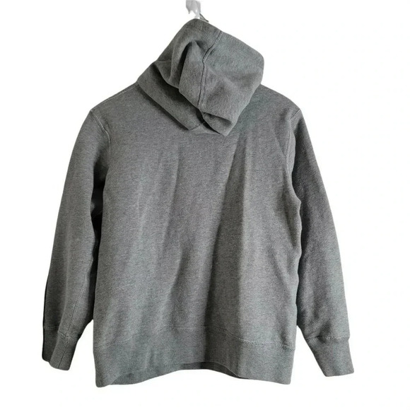 Place Est 1989 fleece sweater Sweatshirt boy Sz L/G (10/12) Hoodie pockets front - Picture 2 of 8